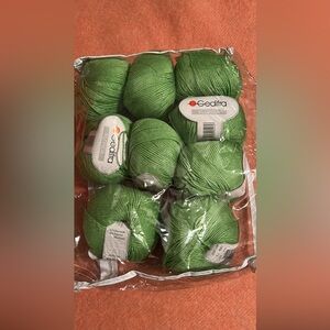 New Gedifra Florida Yarn 9 skeins (50g each), Cotton Blend (50%) Made in Italy